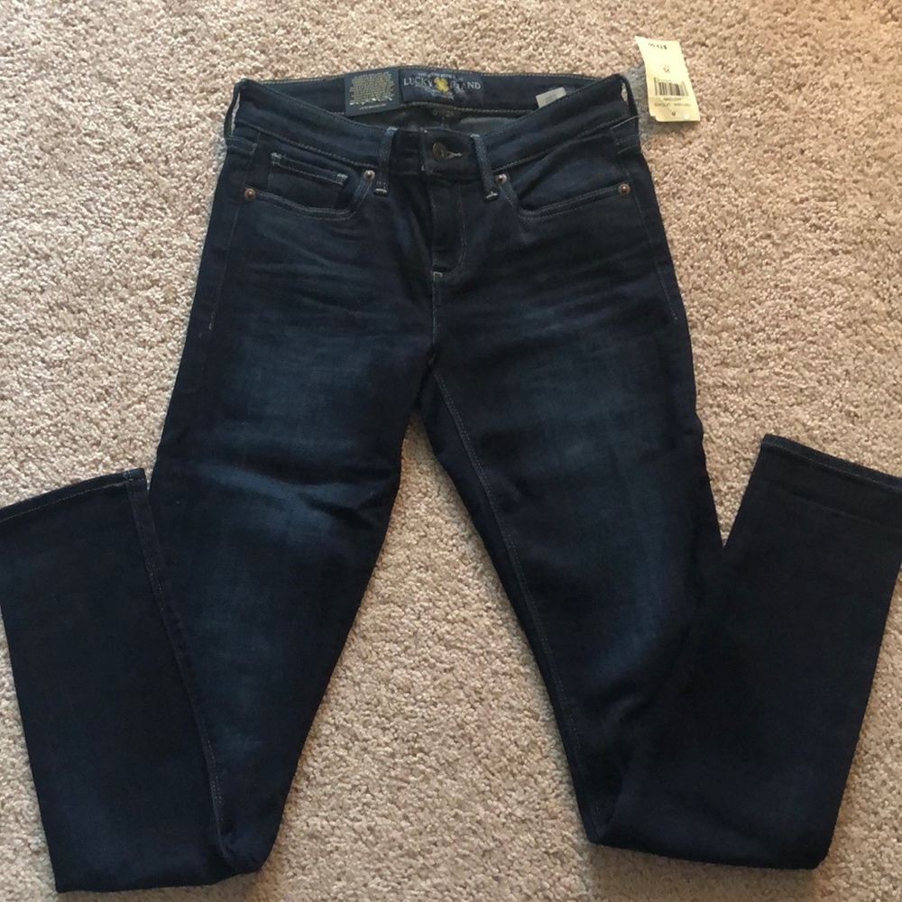 Lucky brand dark jeans